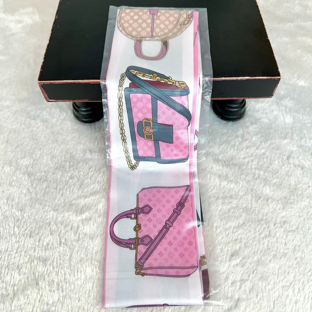 SOLD OUT Bag scarf with purses bags design BRAND NEW